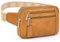 HKCLUF Gürteltasche Für Damen,Modische Umhängetasche Gürteltasche Für Damen/Herren,Hüfttasche Mit Verstellbarem Riemen(Dunkelgelb)