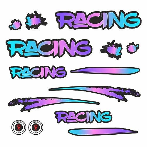 BIKE-label Fahrrad Aufkleber 14-teiliges Sticker Set E-Bike Roller Racing Urban Schriftzug X400064VA