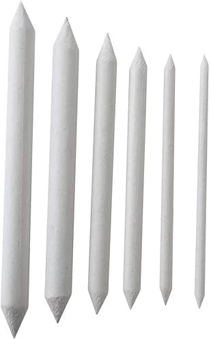 6 uds artista mezcla tocón dibujo mezcla palo difuminado tocón arte difuminador dibujo Pastel difuminador