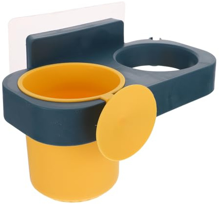 HAPINARY Haartrocknerhalter zur Wandmontage ohne Nagel für Badezimmer Organizer für Stylinggeräte Wie Föhn Glätteisen und Robust