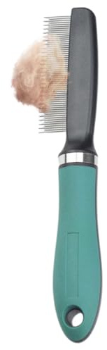 Flohkamm Für Katzen | Effiziente Katzenpflege-Bürste | Ergonomische Mehrzweck-Bürste Für Langhaarige Rassen Tägliche Fellpflege Und Pflegeroutine