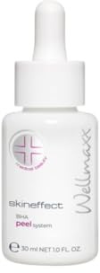 WELLMAXX® skineffect BHA Peeling, Sanftes Peeling + Salicylsäure, porentiefe Reinigung, strahlende Haut, sanfte Zellerneuerung, alle Hauttypen, mild, parfümfrei, Pipette,30 ml