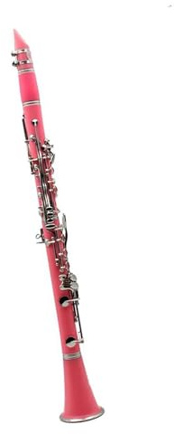 Rosa Klarinette in B Tonart ABS versilbert(Pink Clarinet)