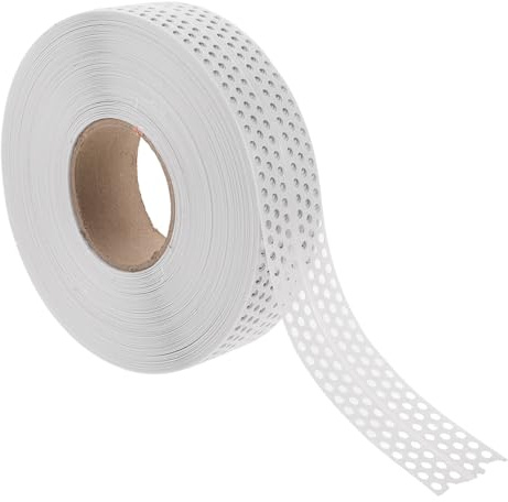 AUTSUPPL Pvc Trockenbau Eckband 5cm X 40m Selbstklebend Pvc Klebeband für Gipskarton Wandinnen und Außenecken Kantenschutz Fugenverstärkung und Rissschutz bei Renovierung