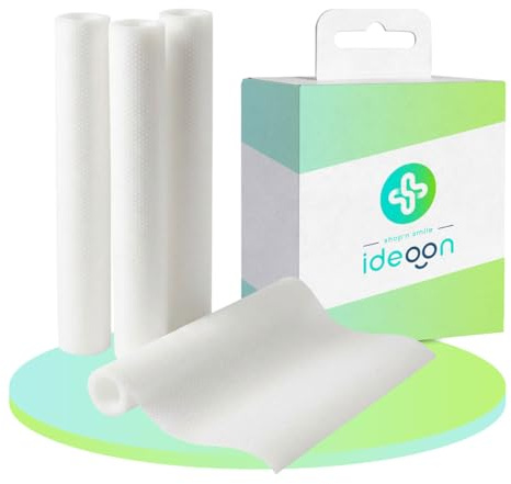 ideoon 4er Set Schubladenmatte, Antirutschmatte Schublade 50x150cm – Vielseitige Einlegematten für Kühlschrank, Wohnmobil & Küche – Zuschneidbar, BPA-frei, Rutschstopp