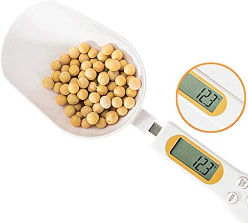 Baking Measuring Spoon Scale,Kitchen Scales Electronic Digital Spoon With LCD Display For Cooking Kitchen Weight Scale Tools Liquid/Bulk Portioning Tea, Flour, Spices, Medicine 500g/0.1g