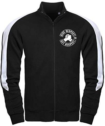 FELDWEGHEIZER Herren Trainingsjacke mit Streifen German Biker Club MC Germany Deutschland