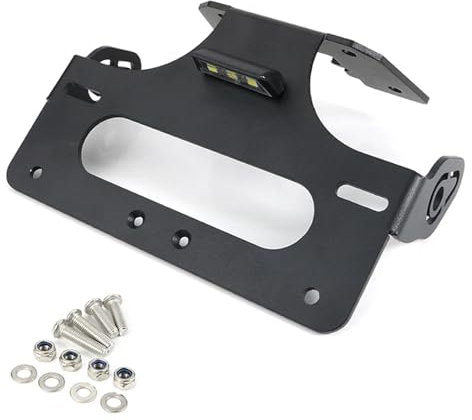 SBBLINWU Motorrad Kennzeichenhalter Kompatibel Mit MT-10 Für FZ-10 2017 2018 2019 2020 2021 2022 2023 2024 Kit Zur Entfernung des Hinteren Hecks des Motorrads