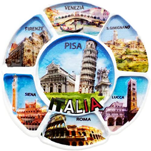 Siena Rom Pisa Venedig Florenz Lucca Italien Magnet Kühlschrank Kühlschrank Magnet Dekoration Aufkleber Souvenir Harz Handwerk Küche Whiteboard