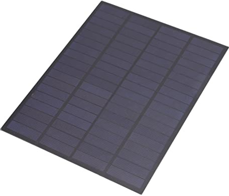 Mini Panel Solar Tablero de Epoxi Panel Generador de Luz Policristalino 5W 18V Cargador Cargador de Batería Carga de Batería con Cargador Iluminación de Energía para Paneles Solares en Miniatura