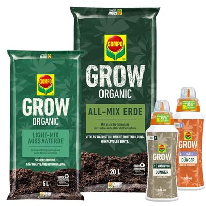 GROW Box S für die Aussaat von Spezialkulturen im Indoor- & Outdoorbereich und eine optimale Wachstums- & Blütenphase (Small)
