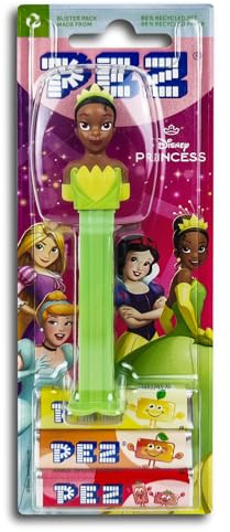 PEZ Spender Disney Princess Tiana inkl. 2 x Pez Bonbons 2 x 8,5 g