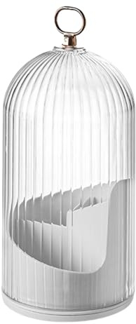 Porta di spazzolino da denti chiuso, supporto per spazzolino coperto | 3 slot spazzole di bellezza Storage,Thotochpacet da denti da denti da bagno rotanti a 3 slot con coperchio scorrevole, per spazzo