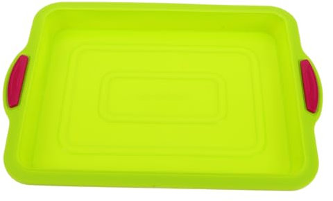 OSALADI Molde Individual De Silicona Para Brownies Diseño Cuadrado Para Hornear En Familia