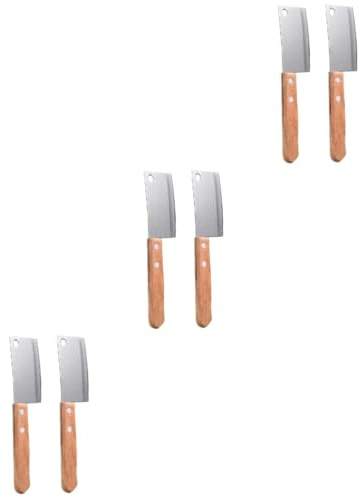 SOLUSTRE 6pièces Couteau Acier Pour Légumes Beurre Et Fromage De Ustensiles De Cuisine Et Pour Maison Et Magasin