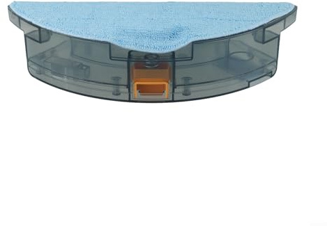 TDCuizent Wischtuch und 350ml Wassertank Set für Tesvor M1 S5 und S5 Max Roboterstaubsauger Zubehör Mikrofaser Ersatzteile für effizientes Hartbodenwischen