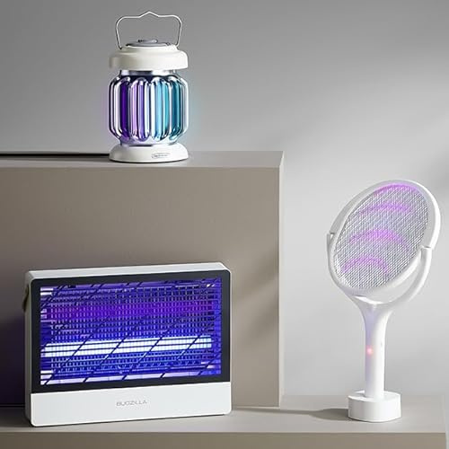 1 Fliegenklatsche + 1 Mückenfalle Innen + 1 Fliegenfänger mit Lichtsensor