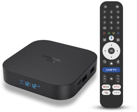 Boitier Android 14.0 TV Box 2G RAM 16G ROM RK3518 Quad Core Cortex A53 | Smart TV BOX Mali-450 MP2 GPU Support 10/100M Ethernet 2.4G /5.8G Dual-Band WiFi BT 5.4 HD 8K Android Box