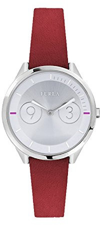 FURLA Damen Analog Quarz Uhr mit Leder Armband R4251102507