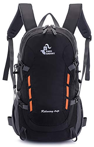 Bseash 40L Leggero zaino da escursionismo resistente all'acqua, zaino da viaggio sportivo all'aperto per ciclismo, sci, viaggi, arrampicata