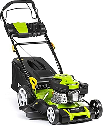 FIELDMANN Cortacésped de Gasolina 4 en 1, 46 cm Ancho de Corte
