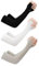 3 Paia Protezione UV Manicotti del Braccio Raffreddamento, Manicotti Protezione Solare Anti-UV UPF 50+ Unisex,Copribraccia Cool per Calcio,Golf,Pallavolo,Ciclismo e Pallacanestro (nero bianco grigio)