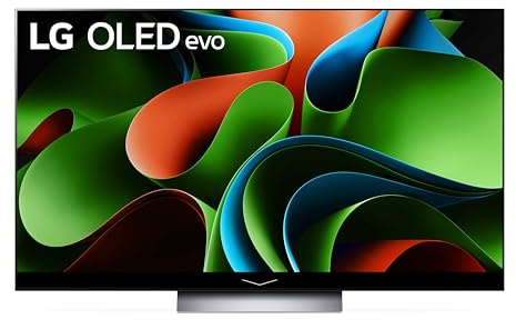 LG C3 Series 55-Inch Class OLED evo 4K Processor Smart Flat Screen TV for Gaming with Magic Remote AI-Powered OLED55C3PUA, 2023 with Alexa Built-in