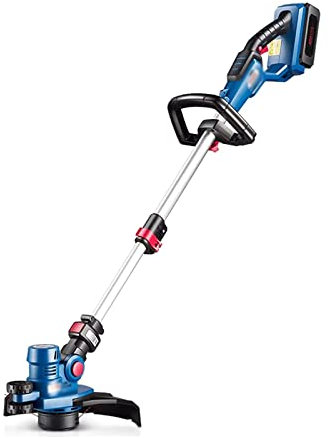 ATAAY Tagliabordi/tagliabordi tagliaerba Senza Fili con Batteria tagliaerba Elettrico Portatile Piccolo tagliaerba Domestico tagliaerba Retrattile g palo