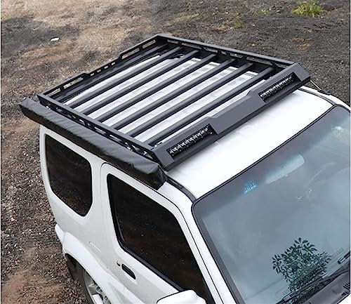 ZAISCH Dachträger Dachträger Für Suzuki Für Jimny Für JB33 Für JB43 1998-2010 2011 2012 2013 2014 2015 2016 2017 2018 Top Dachträger Schiene Gepäck Querträger Boxen Dachgepäckquerträger-Auto