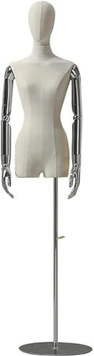 CRBUDY Schneiderpuppen, Schneiderpuppenkörper, Schneidertorso, Schneiderbüste, Modenschau, Designerkleidung, Brautkleidmodelle, Puppen