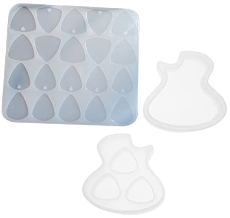 SHOWERORO Silikonform Für Gitarrenplektren 1 Set Formen Für Gitarrenplektren