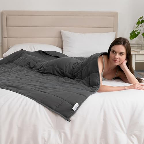 Good Nite Gewichtsdecke 6 kg - Schwere Anti-Stress Decke für Erwachsene (150x200 cm) Weighted Blanket zur Entspannung & besseren Schlaf
