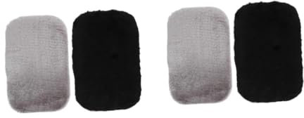 IWOWHERO 4stücke Multifunktionale Plüsch Polierhandschuhe Für Schuhe Zur Schuhreinigung Und Pflege Geeignet Für Lederwaren Praktische Anwendung Verschiedenen Farben