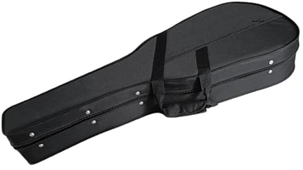 perfeclan Tasche für Akustikgitarre, Gitarrenkoffer, dick gepolstert, mit verstellbaren Trägern, wasserabweisend, mit Griff, Gigbag, Gitarren-Hartschalenkoffer, One Shoulder 39inch