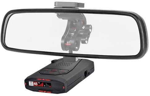 Soporte de montaje de espejo de radar, soporte de detector de radar de aluminio | (para radar Escort IX IXc Max360C MKII Max3 Max4)