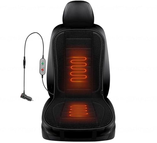 BesBet Sitzaufleger, Winter 𝐒𝐢𝐭𝒛𝒉𝐞𝐢𝒛𝐮𝒏𝒈 𝐀𝐮𝐭𝐨 Mit Voller Rückenlehne Auto Sitzauflage für Fahrzeuge,Büro 1 Stück,C-Sherpa