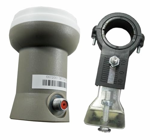 GEOSATpro SL1PLL Standard Phase Lock Loop Linear Ku LNB + Universal Single Bracket