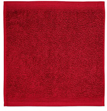 Möve Superwuschel Seiftuch 30 x 30 cm aus 100% Baumwolle, Ruby