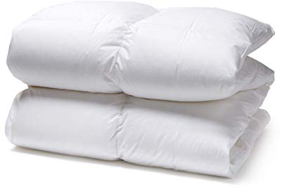 White Cloudz - Daunendecke Aspen - 100% Gänsedaunen, Klasse 1 - antiallergisch für Allergiker Bettdecke - Waschbar 60° (Wärmeklasse 3 - Warm, 135 x 200 cm)