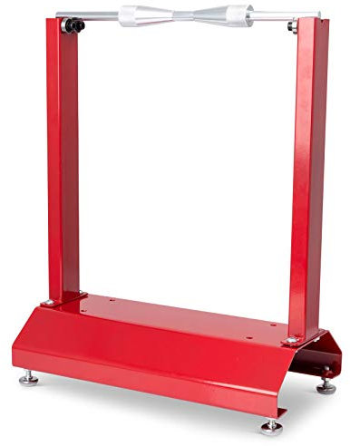 Professional Auswuchtgerät Auswuchtbock für Motorradreifen Roller Felgen Rot