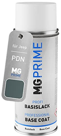 MG PRIME Autolack Spraydose für Jeep PDN Ceramic Grey/Sting Gray Basislack Sprühdose 400ml