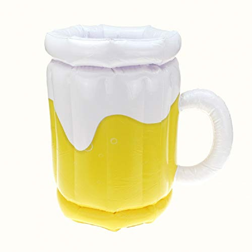 kg-Hamburg aufblasbarer Bierkrug ca. 40 cm hoch