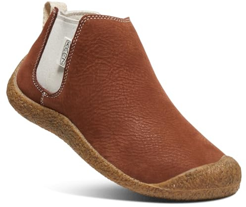 KEEN Damen Mosey Chelsea Leather Cheslea Stiefel, Tortoise Shell/Birch, 40 EU