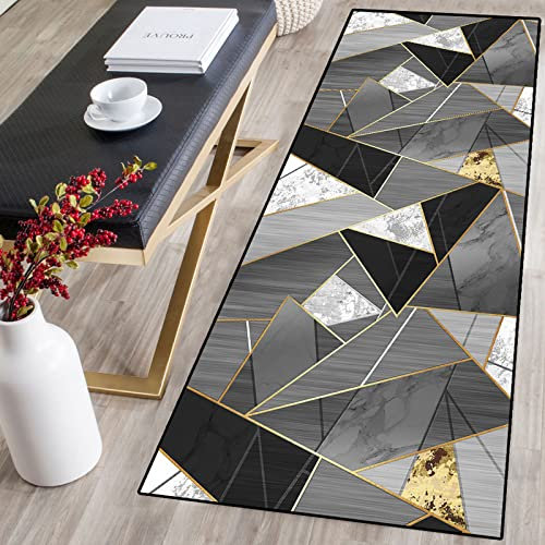 Tapis Cuisine Devant evier,tapis de couloir coloré,Lavable Doux Polyester Tapis D'EntréE Interieur Absorbant，Tapis de Passage ,Tapis de Couloir,Facile à Nettoyer - Différentes Dimensions