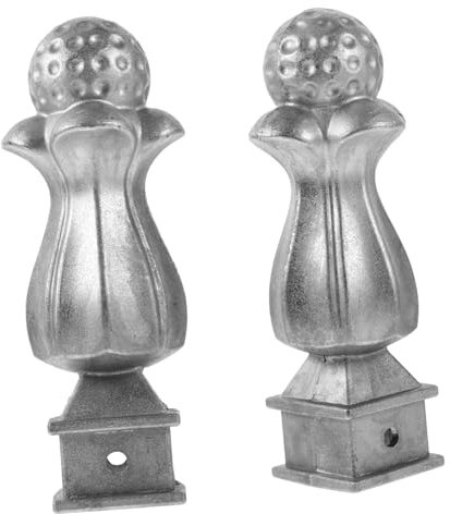 IMIKEYA 2piezas Finiales para Cubiertas De Railing Accesorios Elegantes para Jardín y Patio Reemplazo De Puntas para