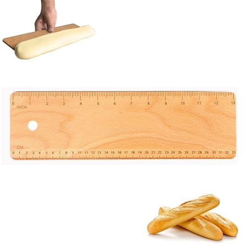 Hayaww 33 cm Placa De Transferencia De Baguette Plato De Herramienta Para Hornear Suministro De Cocina Plato De Suministro Para Hornear Suministros Para Hornear Herramienta Para Hornear De Madera (A)