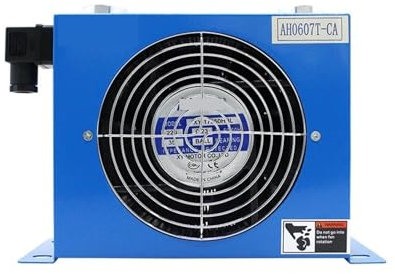 Alta precisione AH0607T-CA 40L/min Flusso Radiatore Olio di Raffreddamento Scambiatore di Calore Radiatore Olio di Raffreddamento Piastra Spille Scambiatore di Calore for Il Idraulico Ampiamente appli