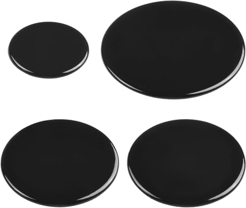 Coperture universali per bruciatori di fornelli a gas, set da 4 cappellini per fornello 55mm/2 * 75mm/100mm per fornelli a gas SABAF, accessori per fornelli a gas (piatti)