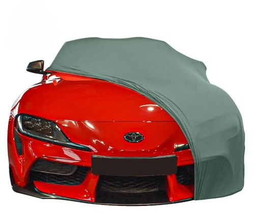 Star Cover Indoor Autoabdeckung kompatibel mit Toyota Supra MK5 SUPER Soft Stretch