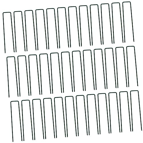 TOYANDONA 50 Piezas Púas De Césped Artificial Forma Fijadores De Césped para Jardinería Clavos Jardín